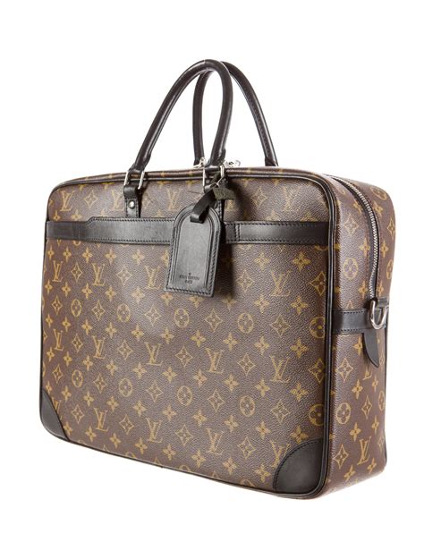 lv porte document voyage gm black